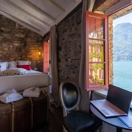 Romantic View Apartment, Nesso, By Rent 公寓 *