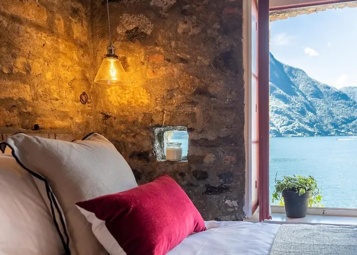 Romantic View Apartment, Nesso, By Rent 公寓