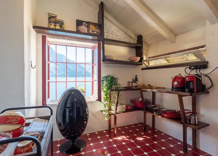 公寓 Romantic View Apartment, Nesso, By Rent 内索