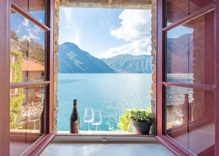 Romantic View Apartment, Nesso, By Rent 公寓 *